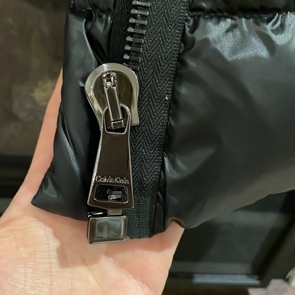 Calvin Klein Black Down Puffer (small) - Picture 2 of 7